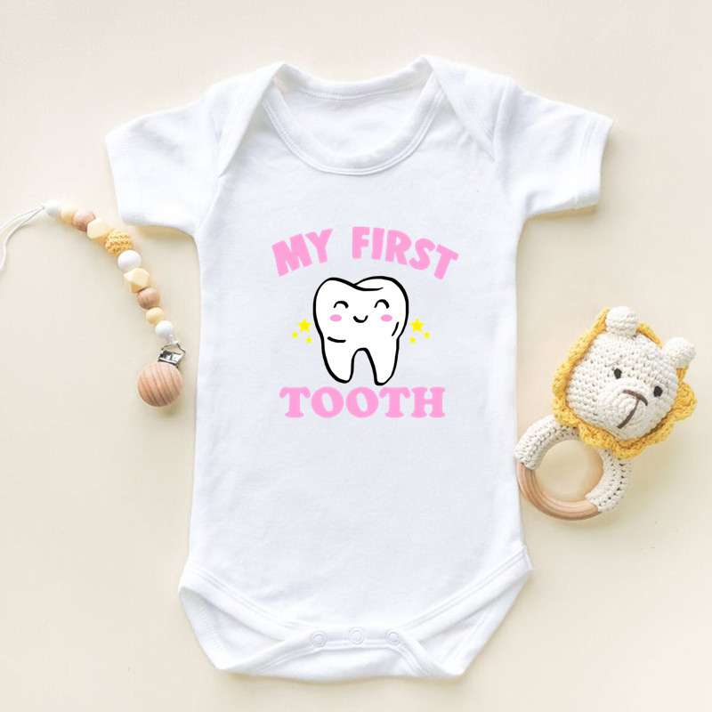 Ik heb mijn eerste tand print  - Baby Clothing Dividers recensie en prijs
