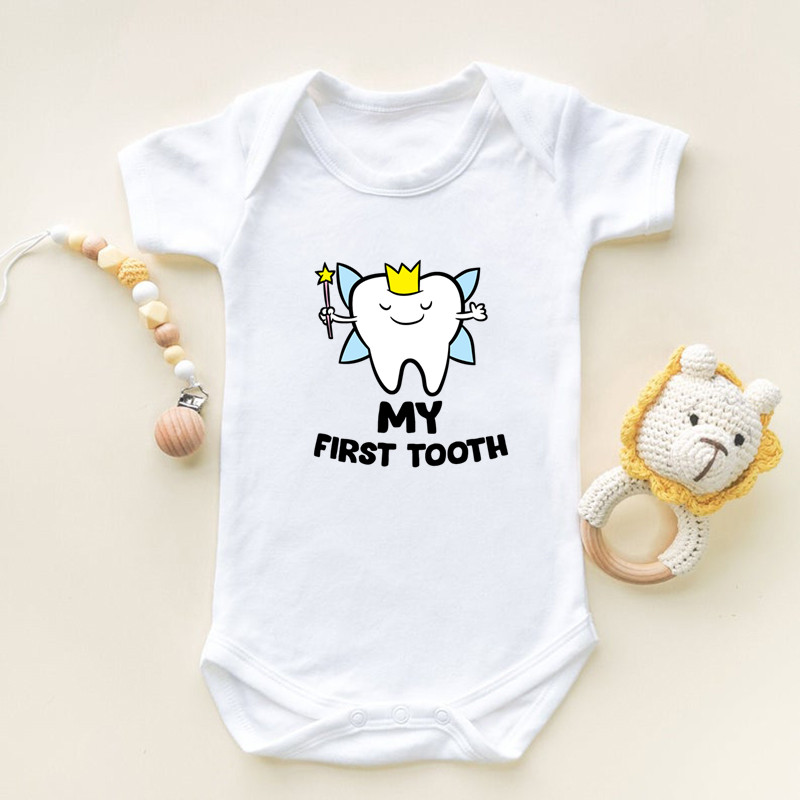 Ik heb mijn eerste tand print  - Baby Clothing Dividers recensie en prijs