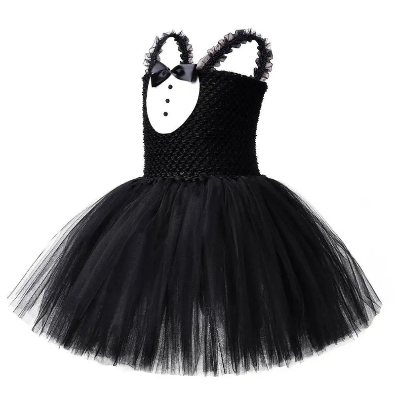Wit Zwart Kat Tutu Jurk voor B - Baby Clothing Dresser recensie en prijs
