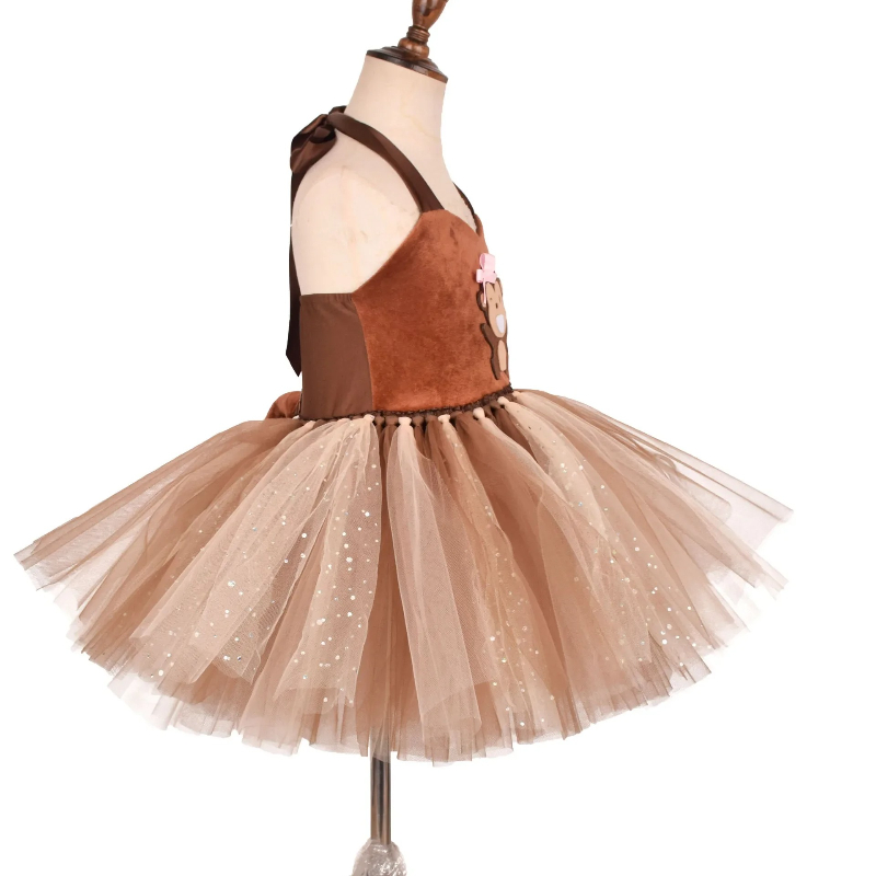 Bruine Aap Tutu Jurk voor Baby - Baby Clothing Dresser recensie en prijs